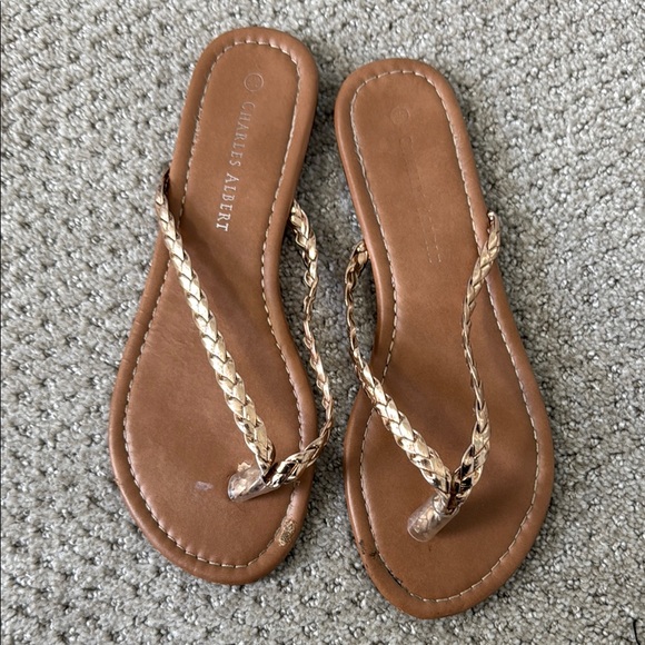 Charles Albert Shoes - ❤️Charles Albert Tan Braided Sandals for Casual Summer